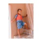 Bañador Tipo Short para Niño Hippos | Protección UPF 50+ Monnëka
