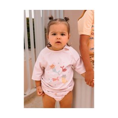 Bañador Pañal Volantes Mermaid Cats UPF 50+ | La Comba