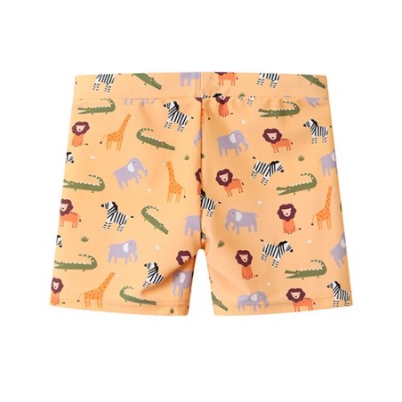 Bañador Tipo Bóxer para Niño Wild Animals | Protección UPF 50+ Monnëka