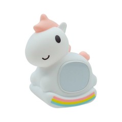 Despertador y Lámpara de Noche LED Unicornio Balancín | Mary's RGB Recargable