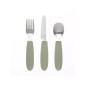 copia de Set de 3 Cubiertos Infantiles KiddiKutter | Cuchara, Tenedor y Cuchillo de Seguridad Sag