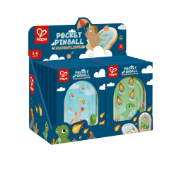 Pocket Pinball de Madera | Hape Juguete de Habilidad Portátil