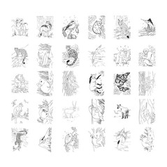 Tableta de Dibujo Kidydraw Pad Animales Kidywolf | La Comba