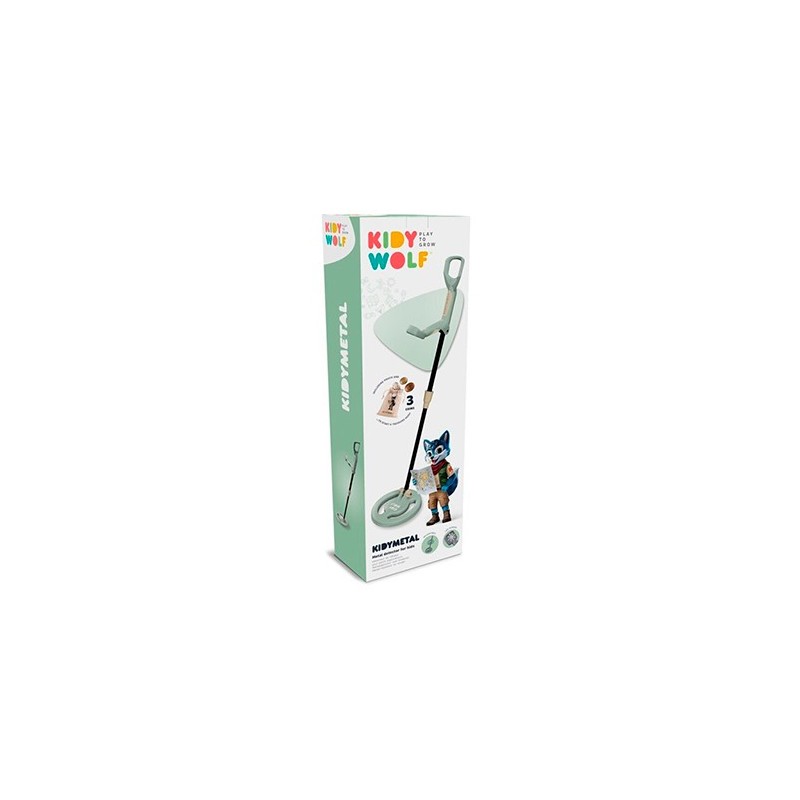 Detector de Metales Infantil Ajustable Kidymetal | Kidywolf