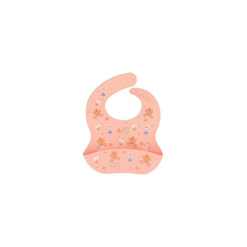 Babero de Silicona con Bolsillo Recoge-migas Mouse Fairies | Tutete