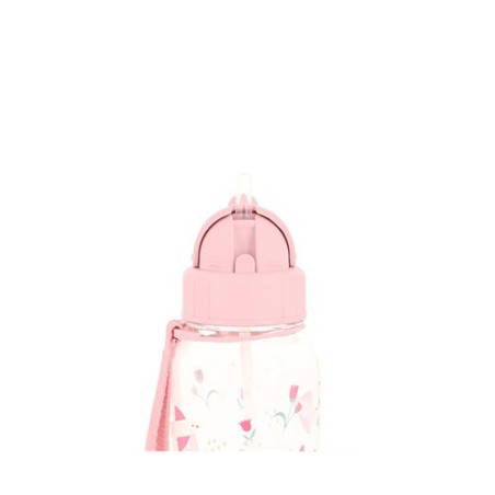 Botella de Tritán Infantil con Pajita Blossom Birds 500ml | Tutete
