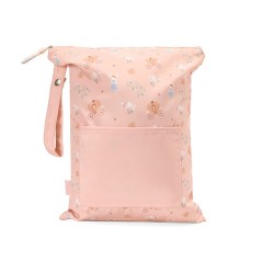 Bolsa impermeable grande infantil de Tutete, modelo Mouse Fairies, con estampado de ratoncitas hadas y carrozas de calabaza