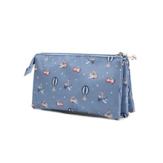 Estuche Escolar de 3 Compartimentos Infantil Planes | Tutete