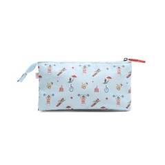 Estuche Escolar de 3 Compartimentos Infantil Circus Show | Tutete