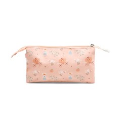 Estuche Escolar de 3 Compartimentos Infantil Mouse Fairies | Tutete