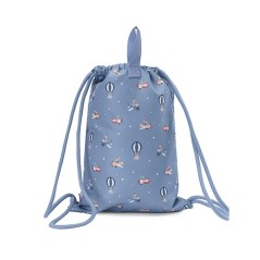 Mochila Saco Impermeable Tutete Planes | La Comba Infantil