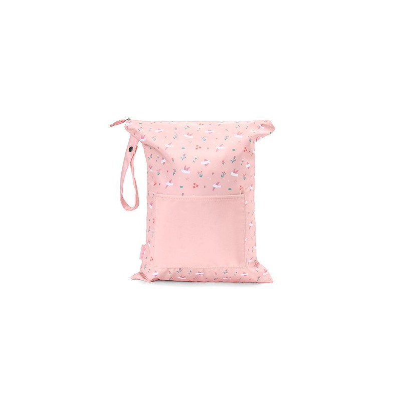 Bolsa Impermeable Grande Infantil Blossom Birds 40x31cm | Tutete Bolsa Impermeable Grande Infantil Blossom Birds 40x31cm | Tutete