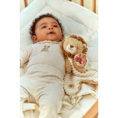 Doudou León Textura Safari Friends Little Dutch | La Comba Infantil