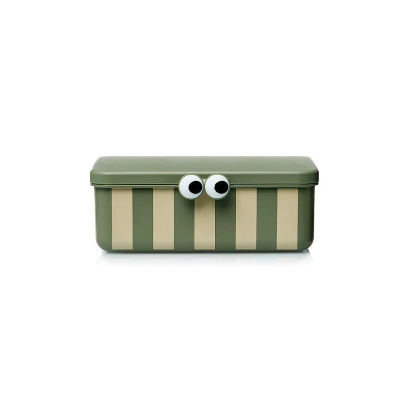 Fiambrera Bento Infantil con 3 Bandejas Extraíbles Green | Noui Noui Fiambrera Bento Infantil con 3 Bandejas Extraíbles Green | Noui Noui