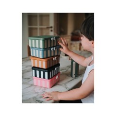 Fiambrera Bento Infantil Noui Noui 3 Bandejas Green | La Comba