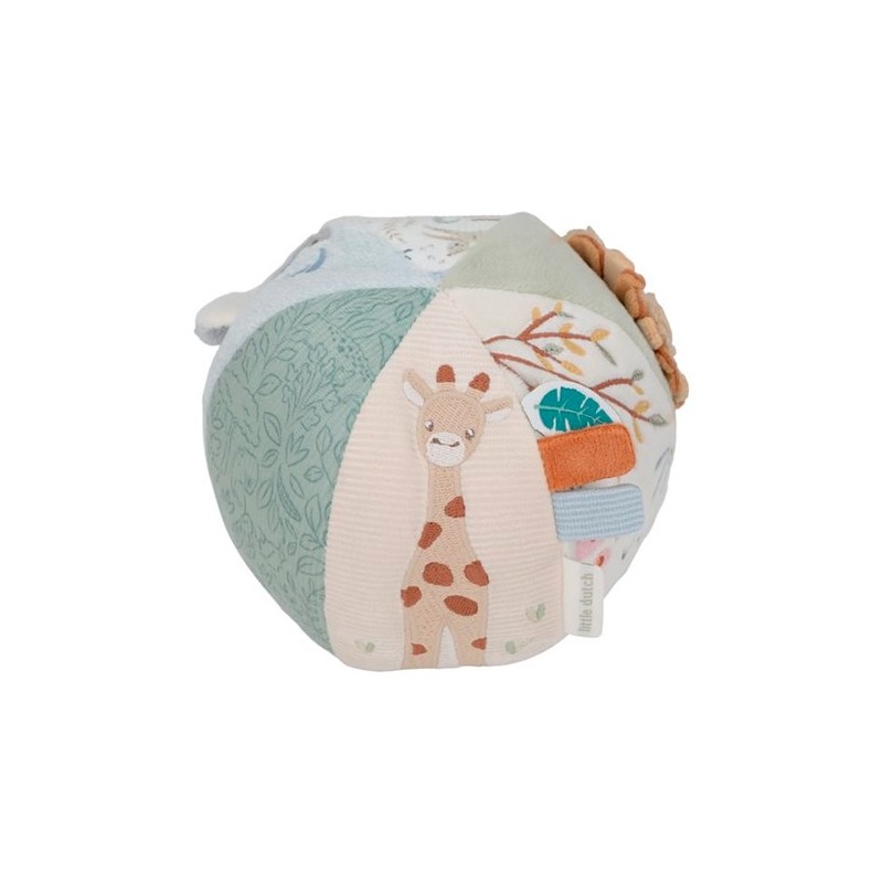 Pelota de Actividades Sensorial Safari Friends | Little Dutch
