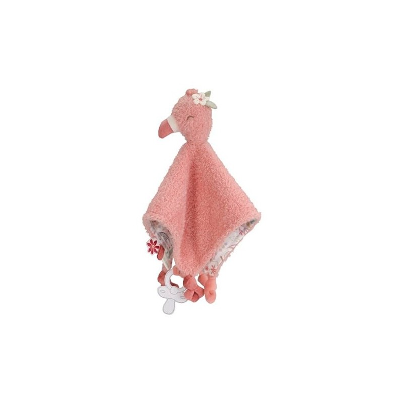 Doudou Flamenco Sensorial Safari Friends para Bebé | Little Dutch Doudou Flamenco Sensorial Safari Friends para Bebé | Little Dutch