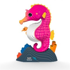 Puzzle 3D Caballito de Mar Eugy 141 | La Comba Infantil