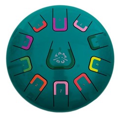 Tambú 8" 11notas - Turquesa Mate