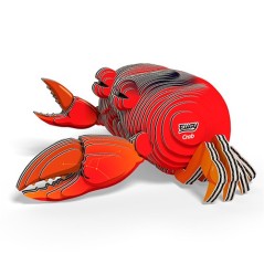 Puzle 3D de Cartón Cangrejo Eugy | La Comba Infantil