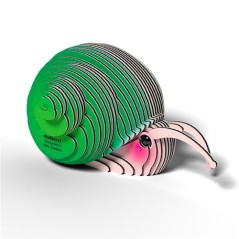 Puzle 3D de Cartón Caracol Eugy | La Comba Infantil