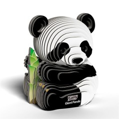 Puzle 3D de Cartón Oso Panda Eugy | La Comba Infantil