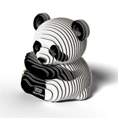 Puzle 3D de Cartón Oso Panda Eugy | La Comba Infantil