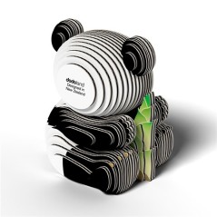 Puzle 3D de Cartón Oso Panda Eugy | La Comba Infantil