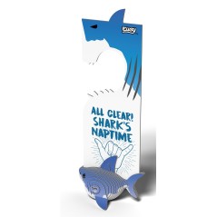 Colgador de Puerta Tiburón Puzle 3D Eugy | La Comba Infantil