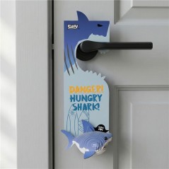 Colgador de Puerta Tiburón Puzle 3D Eugy | La Comba Infantil