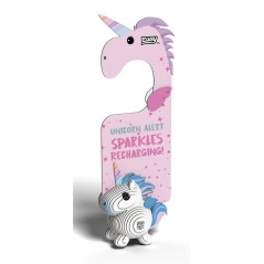 Eugy Colgador de Puerta Unicornio Sky D069
