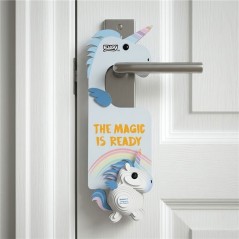 Colgador de Puerta Unicornio Puzle 3D Eugy | La Comba Infantil