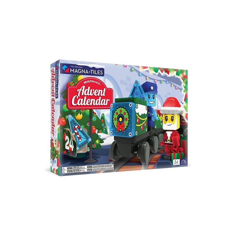 Calendario de Adviento microMAGS 34 Piezas | MAGNA-TILES®