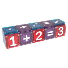 microMAGS Aprende los Números 56 Piezas MAGNA-TILES | La Comba.