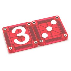 microMAGS Aprende los Números 56 Piezas MAGNA-TILES | La Comba.