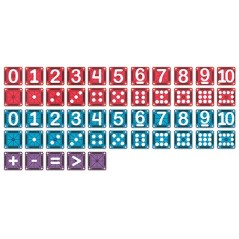 microMAGS Aprende los Números 56 Piezas MAGNA-TILES | La Comba.