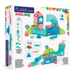 Magna T-Arrecife de Coral Coral Reef 25 Piezas | MAGNA-TILES®