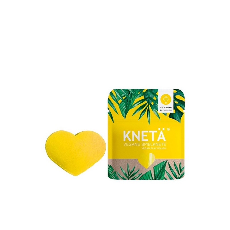 Plastilina Vegana Artesanal Amarilla Bolsa 20g | KNETÄ (1+ años) Plastilina Vegana Artesanal Amarilla Bolsa 20g | KNETÄ (1+ años)