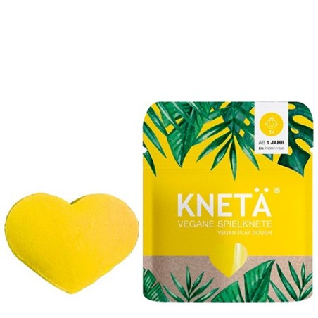 Plastilina Vegana Artesanal Amarilla 20g KNETÄ | La Comba Infantil