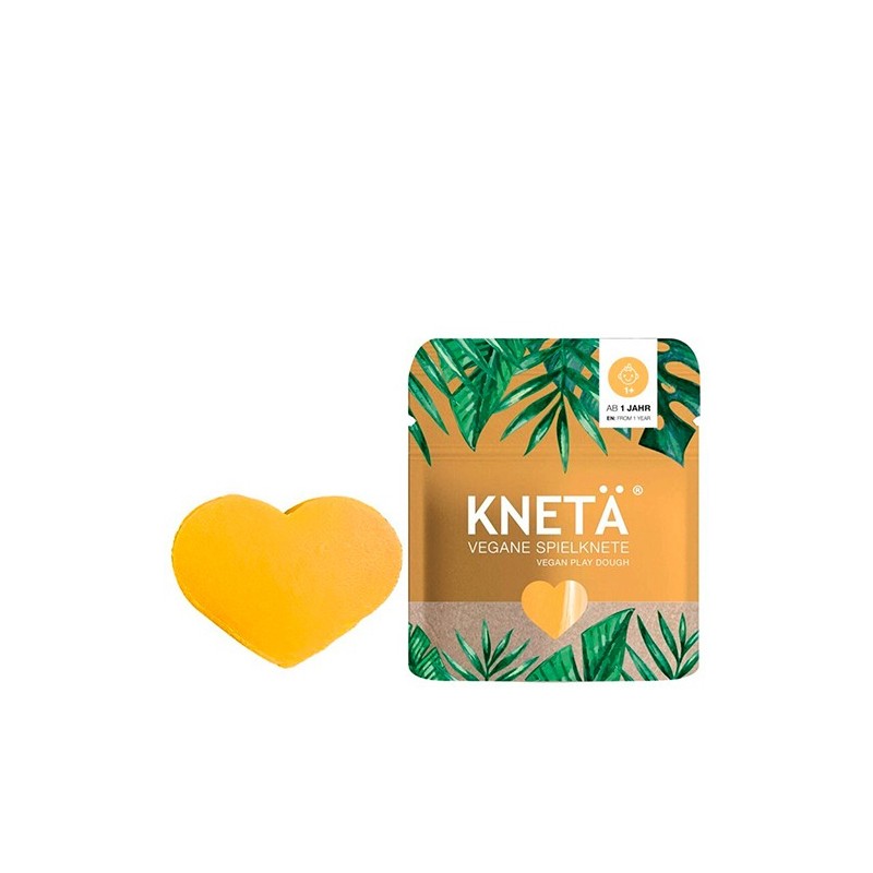 Plastilina Vegana Artesanal Albaricoque Bolsa 20g | KNETÄ (1+ años)