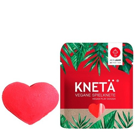 Plastilina Vegana Artesanal Roja 20g KNETÄ | La Comba Infantil
