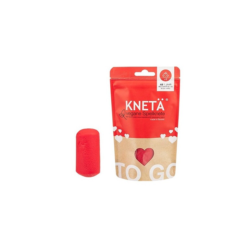 Plastilina Vegana Artesanal Roja Bolsa 100g | KNETÄ (1+ años) Plastilina Vegana Artesanal Roja Bolsa 100g | KNETÄ (1+ años)