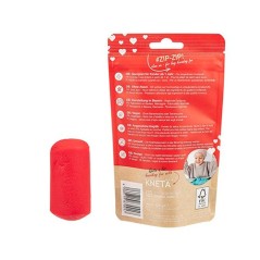 Plastilina Vegana Artesanal Roja Bolsa 100g | KNETÄ (1+ años)
