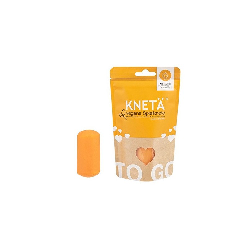 Plastilina Vegana Artesanal Naranja Bolsa 100g | KNETÄ (1+ años) Plastilina Vegana Artesanal Naranja Bolsa 100g | KNETÄ (1+ años)