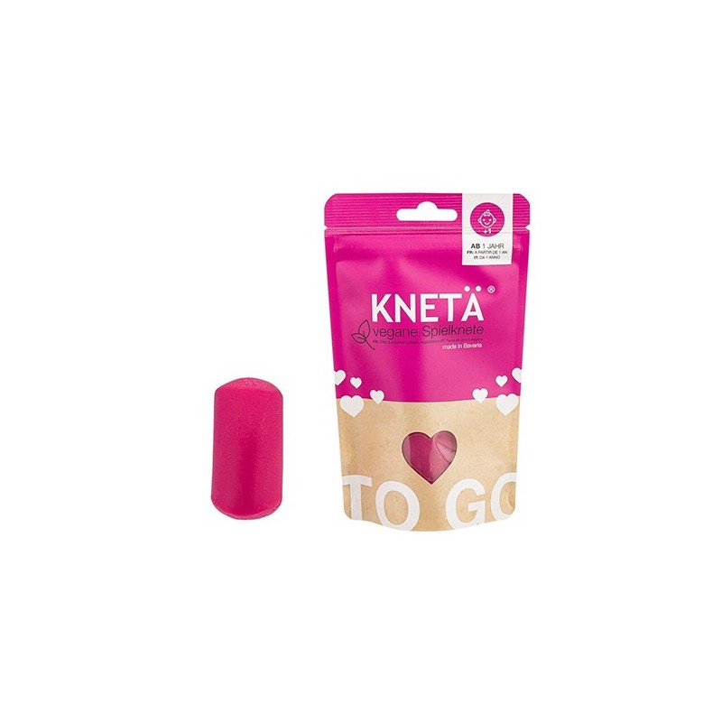 Plastilina Vegana Artesanal Rosa Bolsa 100g | KNETÄ (1+ años) Plastilina Vegana Artesanal Rosa Bolsa 100g | KNETÄ (1+ años)
