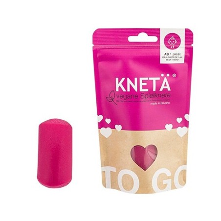 Plastilina Vegana Artesanal Rosa 100g KNETÄ | La Comba Infantil