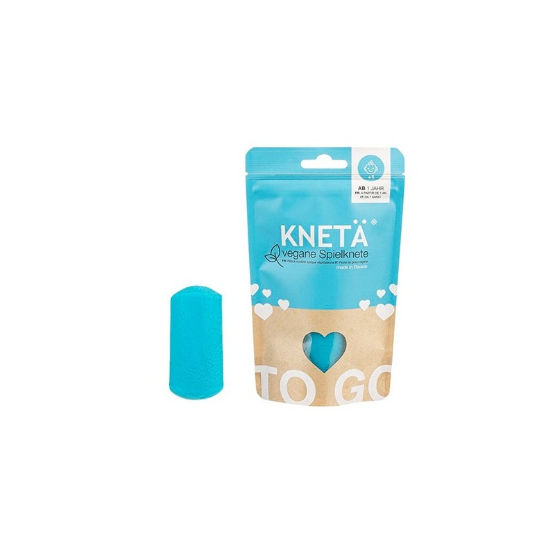 Plastilina Vegana Artesanal Turquesa Bolsa 100g | KNETÄ (1+ años) Plastilina Vegana Artesanal Turquesa Bolsa 100g | KNETÄ (1+ años)