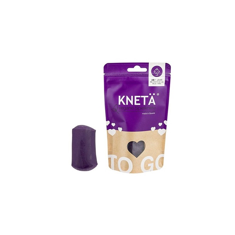 Plastilina Vegana Artesanal Morada Bolsa 100g | KNETÄ (1+ años) Plastilina Vegana Artesanal Morada Bolsa 100g | KNETÄ (1+ años)