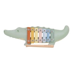 Xilófono Cocodrilo de Madera FSC Safari | La Comba Infantil