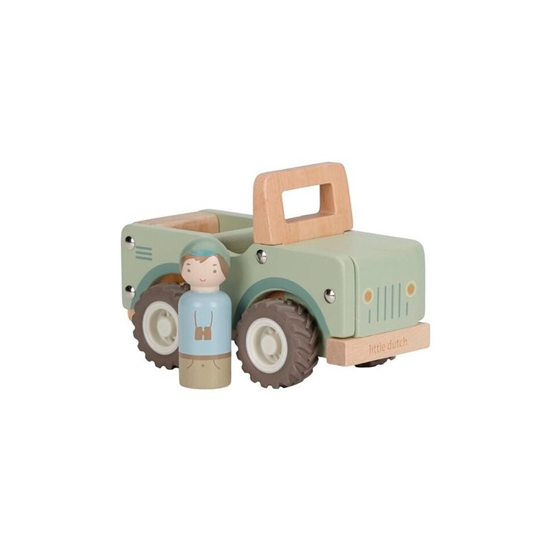Coche Safari de Madera FSC | Little Dutch (18+ meses)